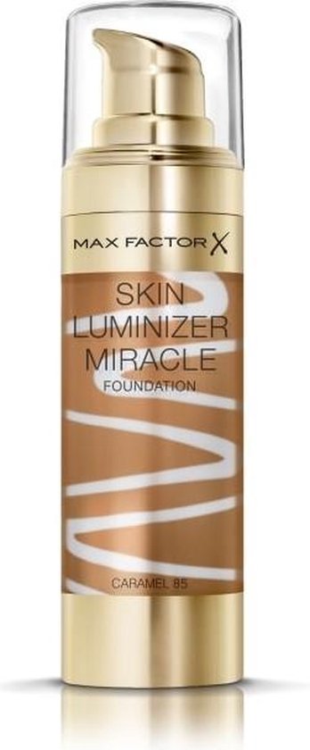 Max Factor - Skin Luminizer Miracle Liquid Foundation - 085 Caramel