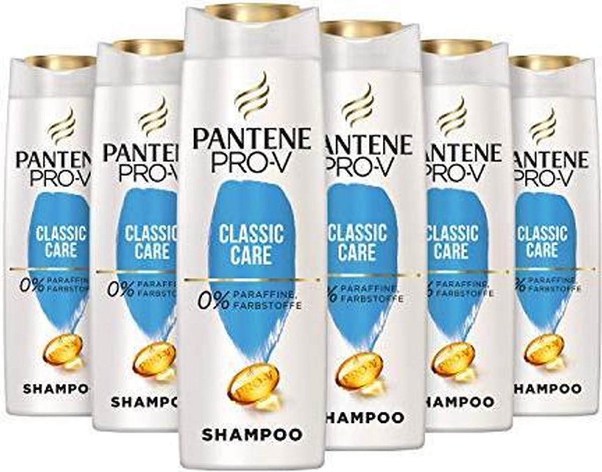 Pantene Pro-V Shampoo XXL – Classic Care - Voordeelverpakking 6 x 400 ML