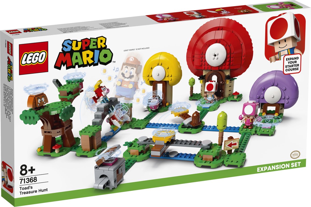 LEGO Super Mario - Uitbreidingsset: Toads schattenjacht