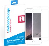 Protecteur d'écran en Verres iPhone 6 Plus (COUVERTURE COMPLÈTE) (BLANC) | Verre trempé | Verre trempé