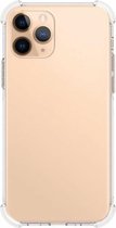 Shop4 - iPhone 12 mini Hoesje - Zachte Back Case Drop Shock Proof Transparant