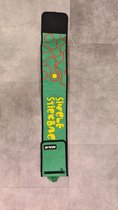 Malik hockeyfoedraal groen/geel voor kinderen max. stick lengte 100 cm