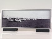 Panoramalijst met foto Vliegtuig 1935 Teuge Groupshot