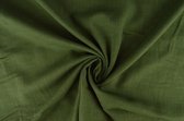 Tissu en lin op rol - Vert mousse - 10 mètres