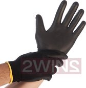 2WINS Werkhandschoen - maat XL - zwart