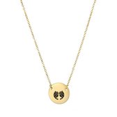 Chic by Lirette Ketting Sterrenbeeld - Tweelingen - Gemini - Zodiac - RVS - Goud - inc. Sieradenzakje