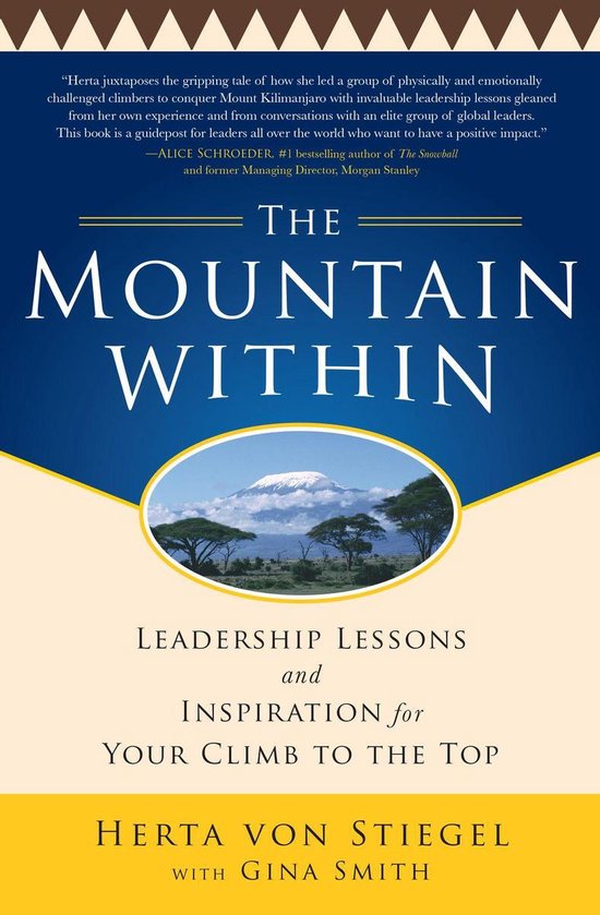 The Mountain Within: Leadership Lessons and Inspiration for  ... - cover