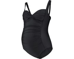 Prenatal Zwangerschapsbadpak Positiebadpak Zwart Zwangerschapskleding Dames Maat M bol