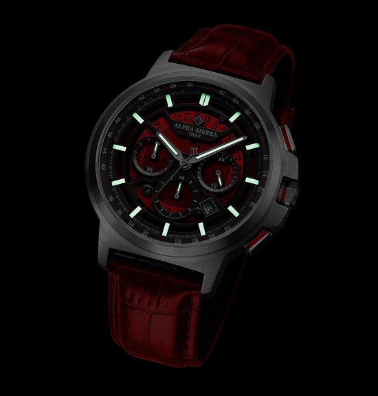Titan Herenhorloge Alpha Sierra Titan Horloge Watch Alpha Sierra