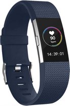 Charge 2 sport band - middernacht blauw - Geschikt voor Fitbit