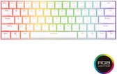 RK61 - RK61 Keyboard - Qwerty - RGB Mechanische Gaming Toetsenbord - Bluetooth - USB-C - Witte Kleur - Blue Switch