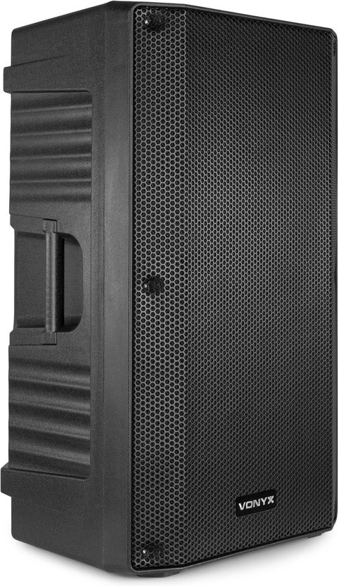Speakers - Vonyx VSA150S speakerset met ingebouwde versterker, Bluetooth en mp3 speler - 1000W - Plug and play - Voor muziek, zang en spraak! - Vonyx