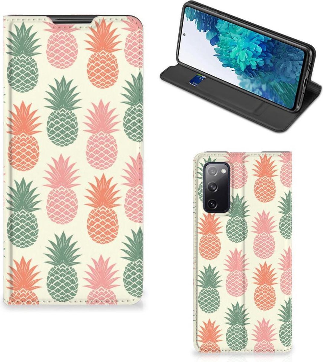Samsung Galaxy S20 FE Flip Style Cover Ananas