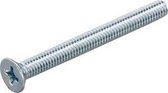 Metaalschroef met moer PK - rvs M4 x 20 mm (15 stuks)