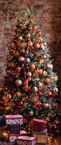 Deursticker Kerstboom 85x200