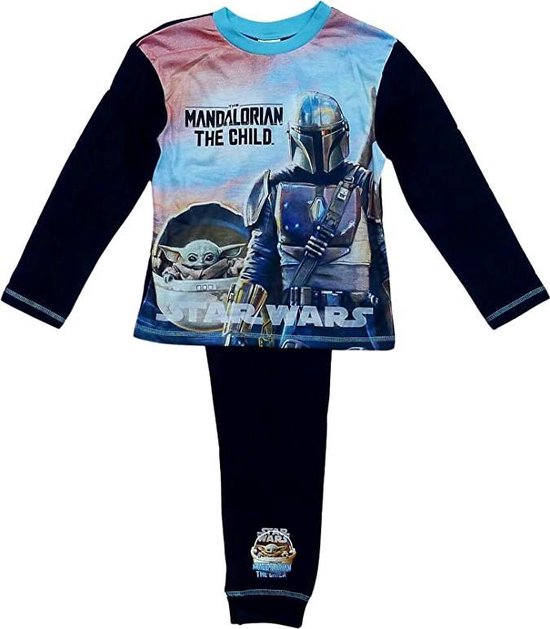 Star Wars - Mandalorian (Baby Yoda) -/kinder-tiener-pyjama- maat 110/116 |  bol.com