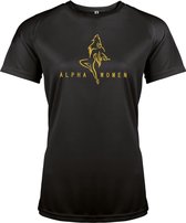 Gym shirt - fitness t-shirt - Performance shirt - dames - women - Large - L