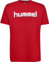 Hummel Hummel Go Coton Sportshirt - Maat L  - Mannen - rood
