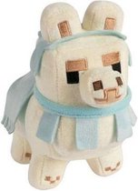 Minecraft Happy Explorer Plush Figure Baby Llama White/Baby Blue 16 cm