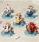 One Piece Yura Series Wobbling Pirate Ship Collection Box 6 cm