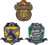 Harry Potter - Quidditch Hogwarts Deluxe Patches Set