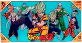 DRAGON BALL - GLASS PRINT - Heroes - 60X30 cm