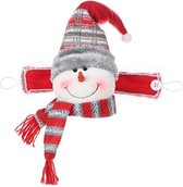 Kerst Gordijnhouder Sneeuwpop | Kerstman Emberasse Gordijn | Emberasse | Kerstdecoratie