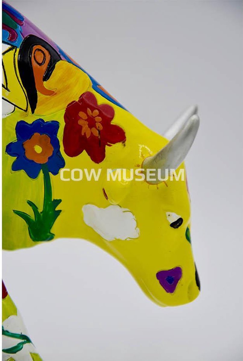 cowparade Groovy Moo | Small (Als u 3 klein koopt krijgt u 1 gratis) geel