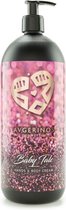 AVGERINOS HANDS AND BODY CREAM BABY TALC 1 LITER - BODY LOTION - HANDCREME - HUIDVERZORGING