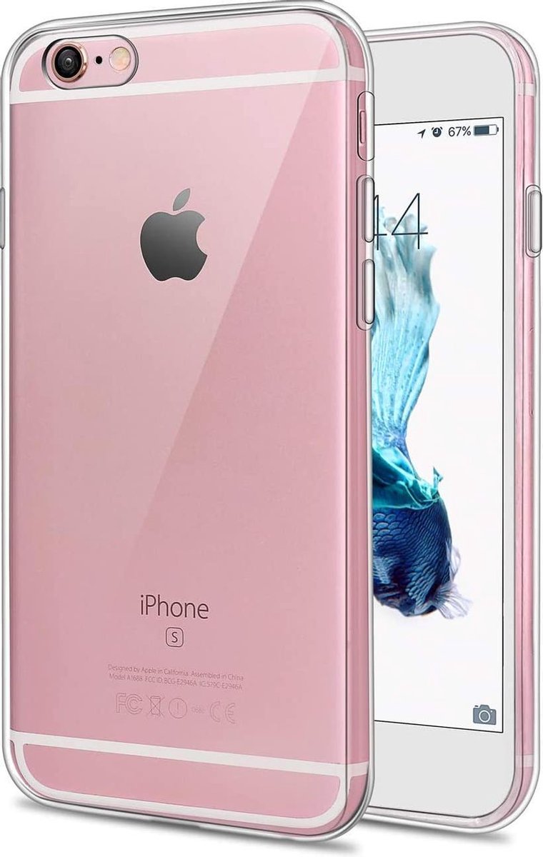 Soft TPU Transparant hoesje Silicone Case Geschikt voor: iPhone SE 2020 / 7 / 8