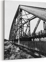 Schilderij - Old railway bridge — 70x100 cm