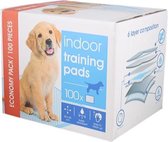 Puppy Training Pads - Dierentoilet - Zindelijkheidstraining - Puppy Pads - 100 Stuks - 60x60 cm - Maat L - Puppy Trainer - Hondentoilet - Trainingsmat