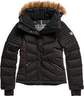 Superdry Snow Luxe Puffer Dames Jas - Maat XS