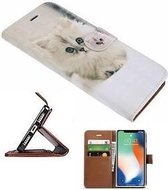 iPhone X Hoesje Wallet Case Poes