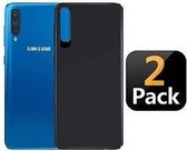 Telefoonhoesje - Back Cover - Geschikt Voor Samsung Galaxy A70 - Zwart