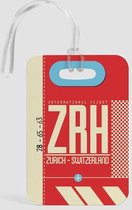 Kofferlabel – ZRH (Zurich)