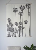 Wandkleed - Wanddoek The Plamtrees | Large | 100% Katoen | BALI. LIFESTYLE