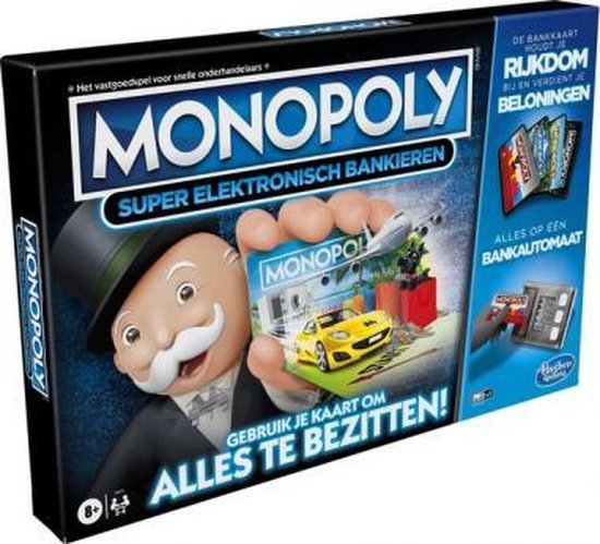 Afbeelding van het spel Monopoly Super Elektronisch Bankieren - Bordspel
