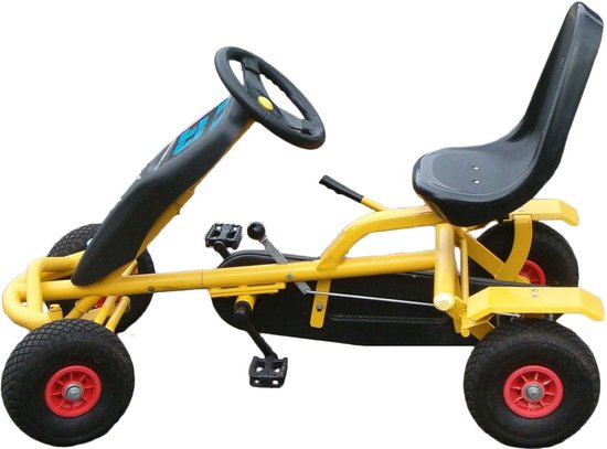 Go Cart Junior - Go-kart - Pédale fixe - Jaune