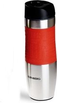 Edënbërg Thermosfles in RVS - Travel Mug - Thermos Beker - 480 ml - Rood