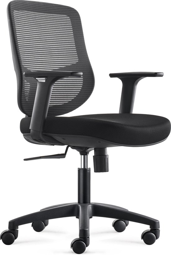 krant agitatie Reproduceren BenS 856-Eco-1 Bureaustoel - Degelijke bureaustoel, ergonomisch gevormd -  GREENGUARD... | bol.com