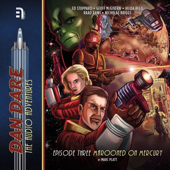 Dan Dare: Marooned on Mercury - cover