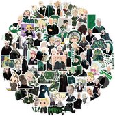 Draco Malfidus stickers -50x - Draco Malfoy sticker pack - Harry Potter
