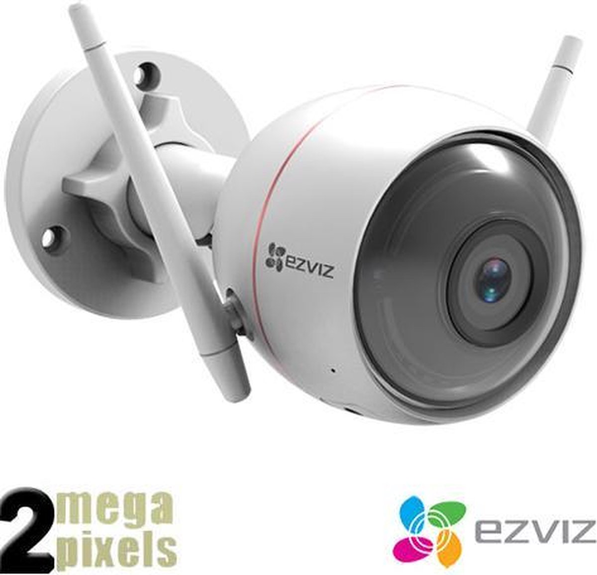 Ezviz Full HD wificamera C3WN - 30 meter nachtzicht - micro SD-kaart slot - EZC3WN