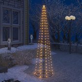 LED twinkle buitenverlichting blauw met timer 21 meter