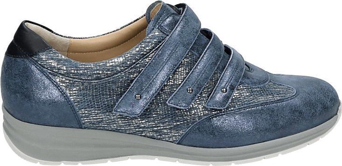 Durea 6155 K Volwassenen Dames sneakers Kleur: Blauw Maat: 42.5 - Schoenen .nl