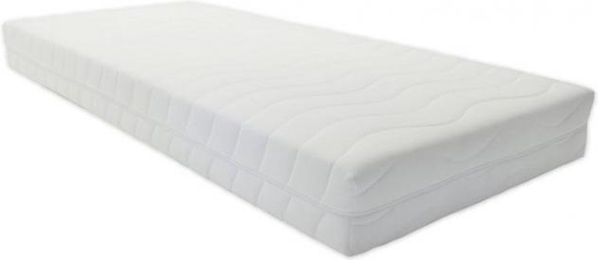 Gentle Sleep PocktveerMatras Koudschuim 20 cm 80x190 wit/Ecru