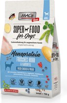 MAC's Superfood Nourriture pour chiens sèche pour chiens - Kip Mono et pomme de terre - 750g