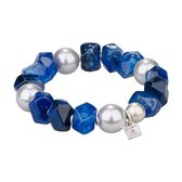 CAMPS & CAMPS - armband - saffierblauw