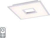 Paul Neuhaus tile - Design LED Dimbare Plafondlamp met Dimmer - 1 lichts - L 45 cm - Wit - Woonkamer | Slaapkamer | Keuken
